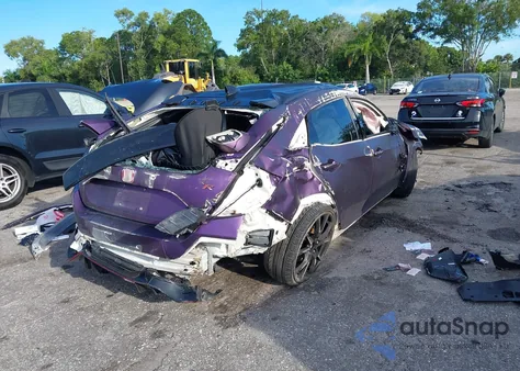 2021 Honda Civic Type R Touring из США, поврежденный, VIN SHHFK8G74MU203355